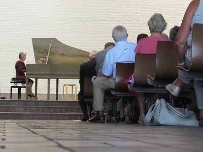 ANNA3 - Geert Van Gele en Ludmilla Tschakalova - Vernissage GETIJDEN Bruno Van Dijck -  Sint-Anna-ten-Drieënkerk, Antwerpen Linkeroever